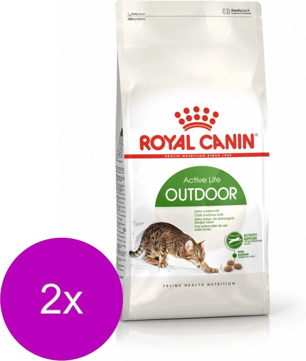 Royal Canin Outdoor – Kattenvoer – 2 X 10+2 Kg Bonusbag 3 Royal Canin Outdoor – Kattenvoer – 2 X 10+2 Kg Bonusbag