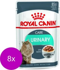 Royal Canin Urinary Care In Gravy – Kattenvoer – 8 X (12 X 85 G)