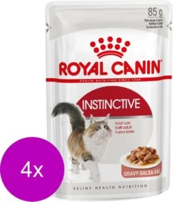 Royal Canin Fhn Adult Instinctive Mp Pouch – Kattenvoer – 4 X 12×85 G