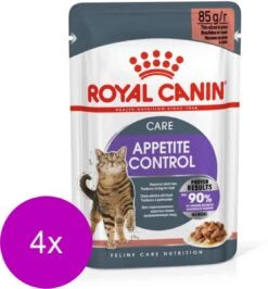 Royal Canin Appetite Control Care In Gravy – Kattenvoer – 4 X 12×85 G