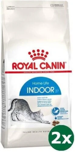 Royal Canin Indoor Kattenvoer 2x 400 Gr