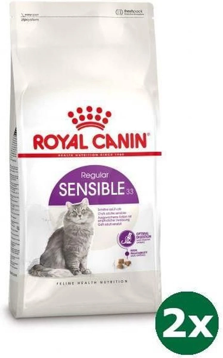 Royal Canin Sensible Kattenvoer 2x 400 Gr 3 Royal Canin Sensible Kattenvoer 2x 400 Gr