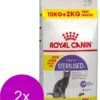 Royal Canin Sterilised 37 – Kattenvoer – 2 X 10+2 Kg Bonusbag -Pet Verkoop 876x1200