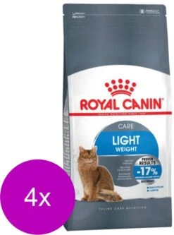 Royal Canin Light Weight Care – Kattenvoer – 4 X 3 Kg
