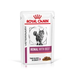 Royal Canin Veterinary Diet Renal Beef Wet – Kattenvoer – 12×85 G