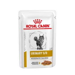 Royal Canin Veterinary Diet Urinary S/O Moderate Calorie Morsels Gravy Wet – Kattenvoer – 12×85 G