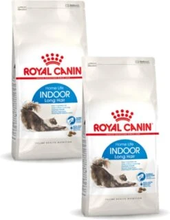 Royal Canin Fhn Indoor Longhair – Kattenvoer – 2 X 4 Kg