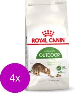 Royal Canin Fhn Outdoor – Kattenvoer – 4 X 4 Kg