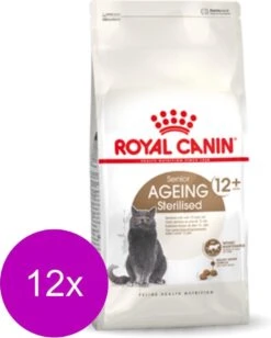 Royal Canin Fhn Sterilised 12plus – Kattenvoer – 12 X 400 G