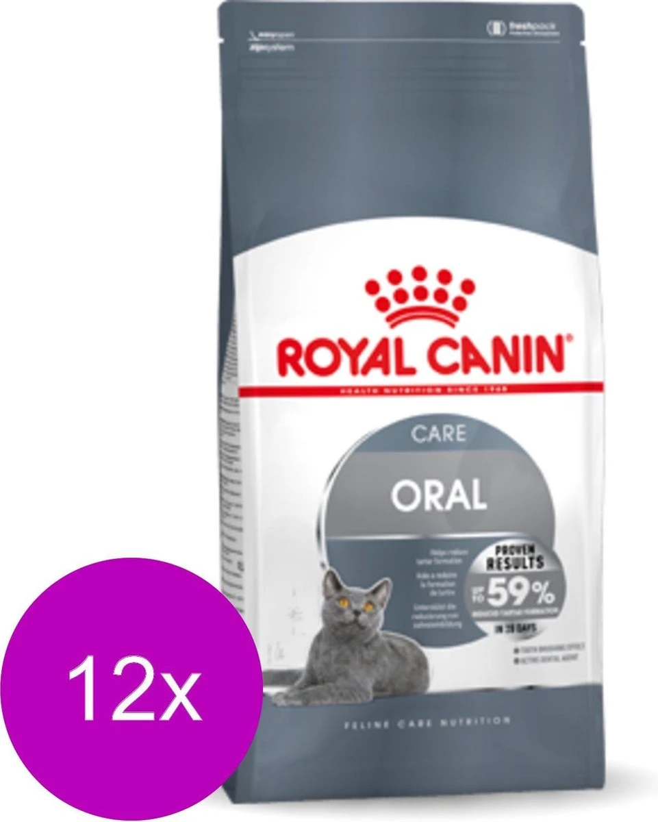 Royal Canin Fcn Oral Care – Kattenvoer – 12 X 400 G 3 Royal Canin Fcn Oral Care – Kattenvoer – 12 X 400 G