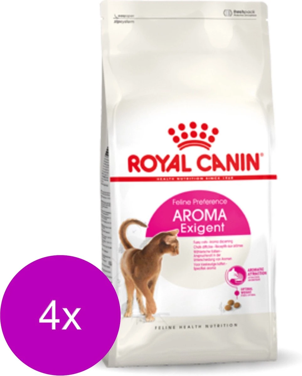 Royal Canin Aroma Exigent – Kattenvoer – 4 X 4 Kg 3 Royal Canin Aroma Exigent – Kattenvoer – 4 X 4 Kg