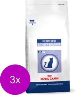 Royal Canin Veterinary Diet Neutered Satiety Balance – Kattenvoer – 3 X 3.5 Kg