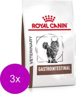 Royal Canin Veterinary Diet Gastro Intestinal – Kattenvoer – 3 X 2 Kg