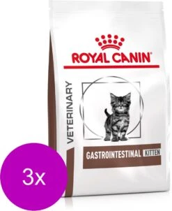 Royal Canin Veterinary Diet Gastro Intestinal Kitten – Kattenvoer – 3 X 2 Kg