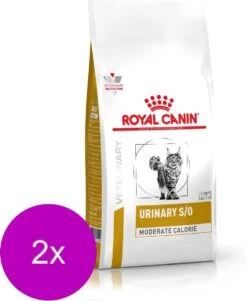 Royal Canin Veterinary Diet Urinary S/O Moderate Calorie – Kattenvoer – 2 X 9 Kg