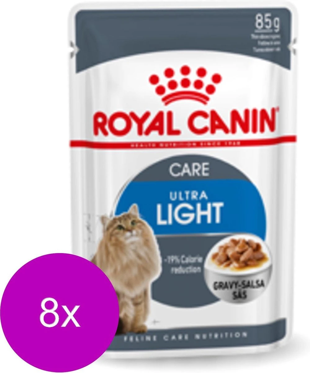 Royal Canin Fhn Adult Ultra Light Mp Pouch – Kattenvoer – 8 X 12×85 G 3 Royal Canin Fhn Adult Ultra Light Mp Pouch – Kattenvoer – 8 X 12×85 G