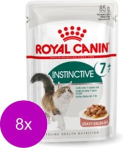 Royal Canin Fhn Senior Instinctive 7plus Mp Pouch – Kattenvoer – 8 X 12×85 G